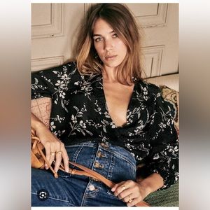 Sezane Abelia Blouse